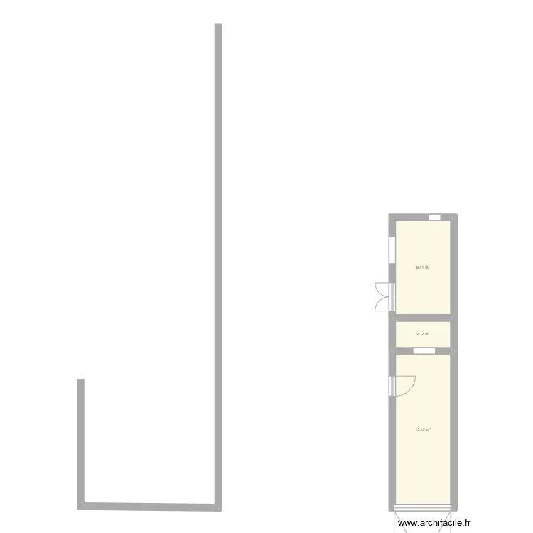 maison. Plan de maison. Plan de