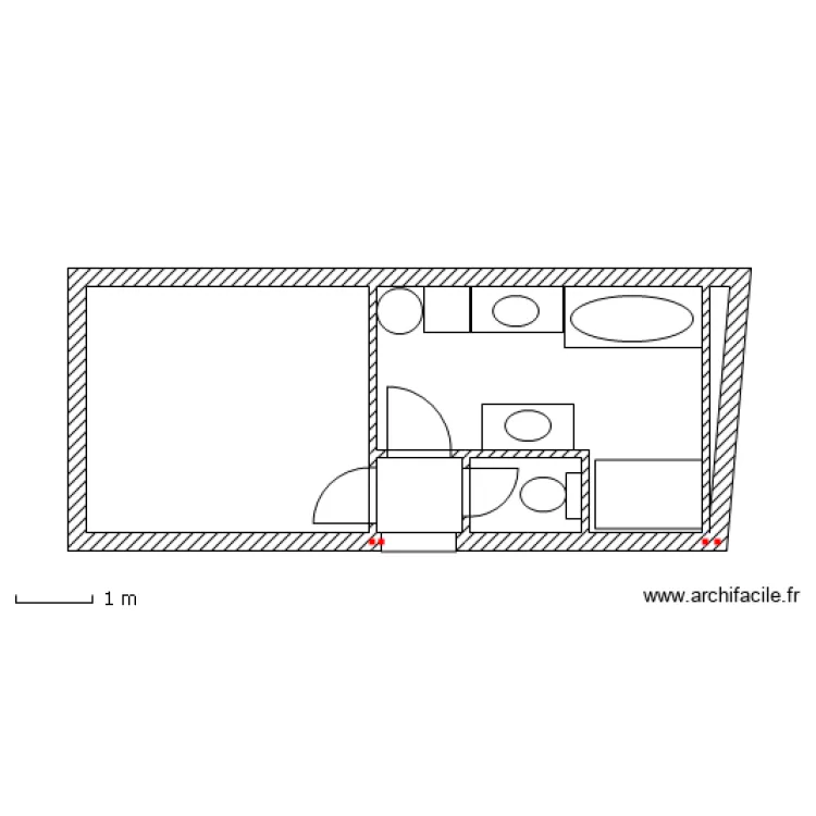 Salle de bain LauTho. Plan de Salle de bain LauTho. Plan de