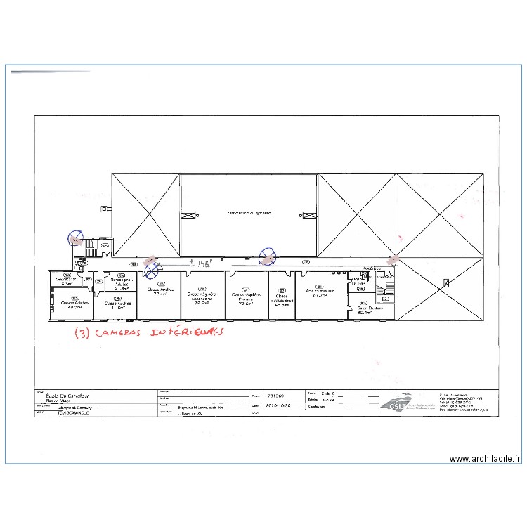 carrefour etage. Plan de 0 pièce et 0 m2