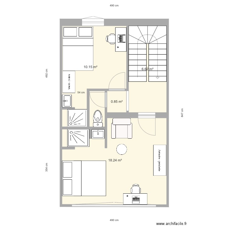 Fort v01. Plan de 0 pièce et 0 m2