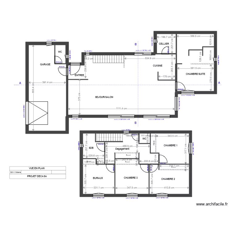 vue en plan 2021 1. Plan de 