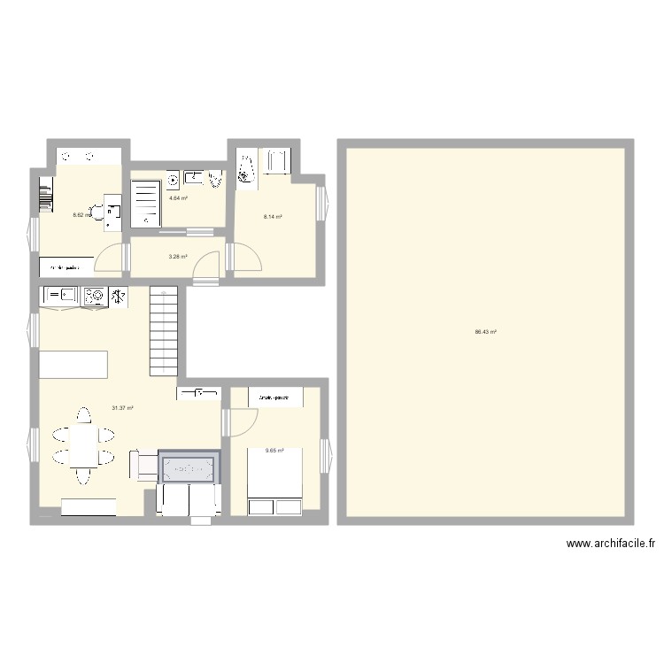 7 Villa Ferret. Plan de 0 pièce et 0 m2