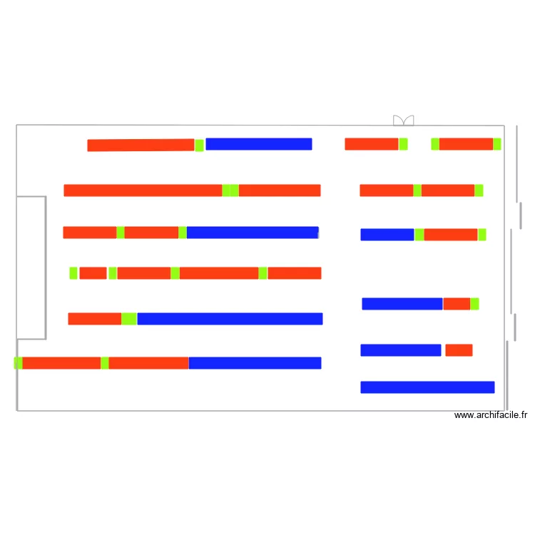plan salle. Plan de plan salle. Plan de