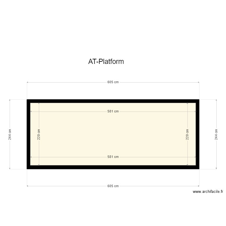 AT Platform. Plan de 0 pièce et 0 m2