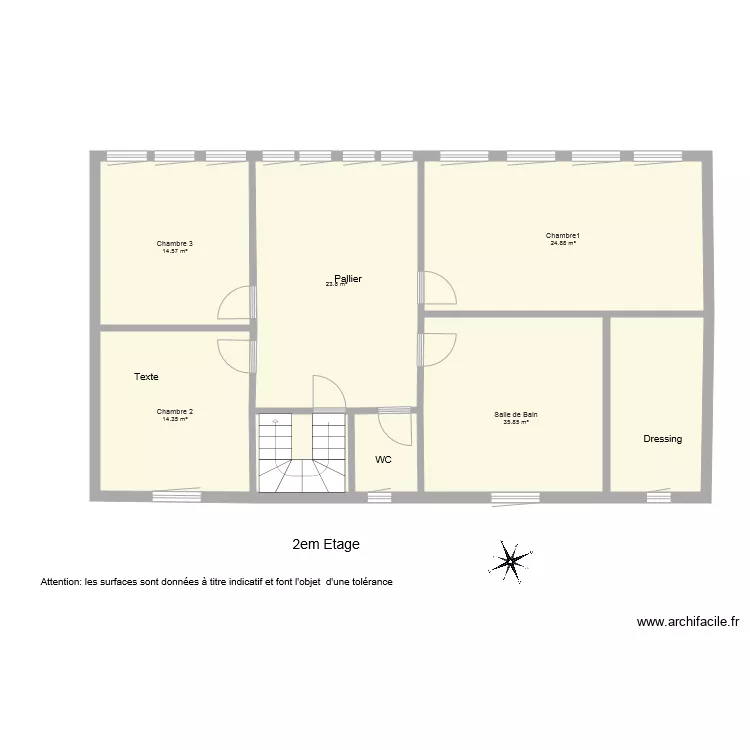 BI 2123 2em Etage 1. Plan de 