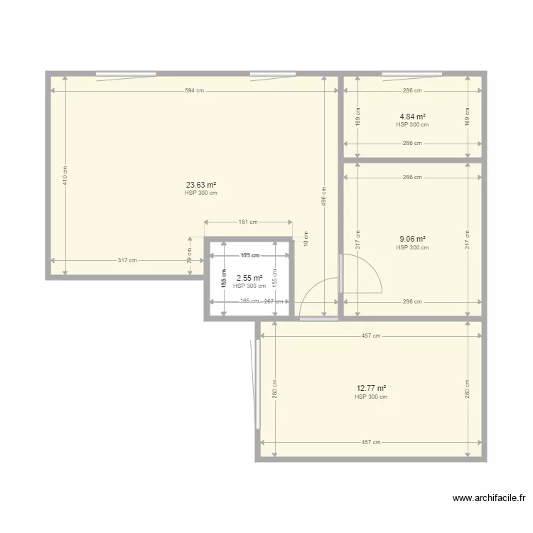 aire étage modif 1. Plan de aire étage modif 1. Plan de