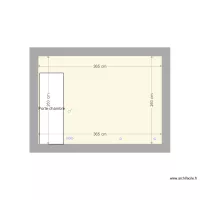 Vue plane mur SDB WC