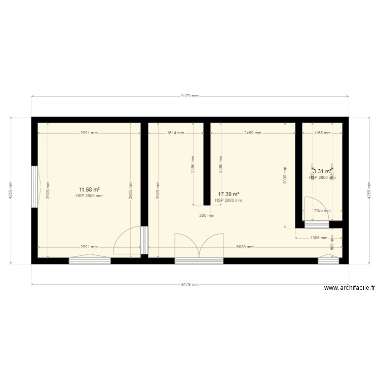 Maisonnette Orika 1. Plan de 0 pièce et 0 m2