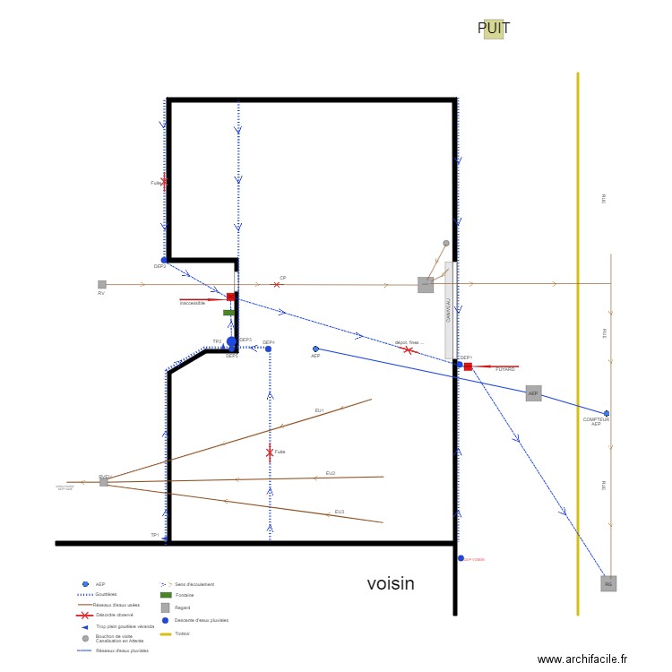 SAMEREY. Plan de 0 pièce et 0 m2