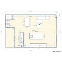 Maison Plan du RDC version Décalée