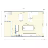 Maison Plan du RDC version D&eacute;cal&eacute;e