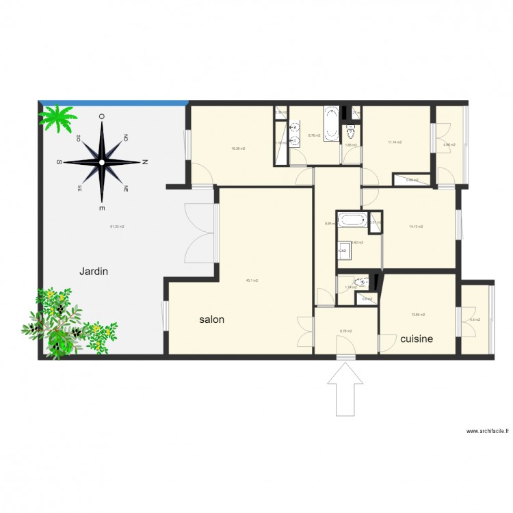 F4 PASCI PECURA . Plan de 0 pièce et 0 m2