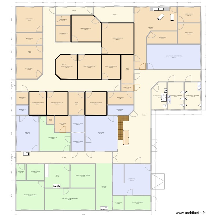 Implantation7. Plan de 0 pièce et 0 m2