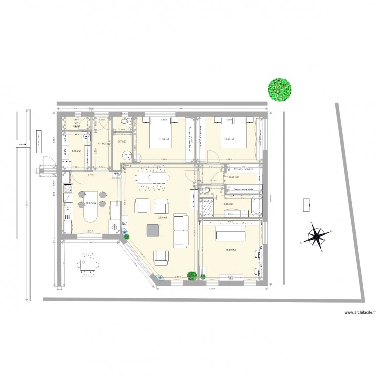 maison8. Plan de 0 pièce et 0 m2