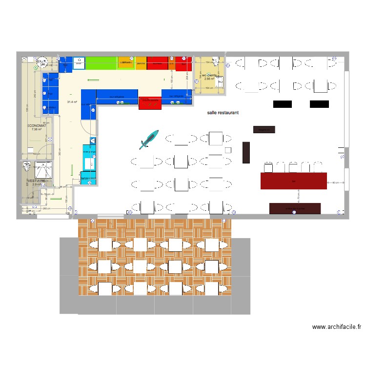 local allondon10. Plan de 0 pièce et 0 m2