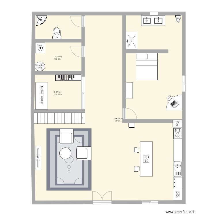 News caza . Plan de 0 pièce et 0 m2