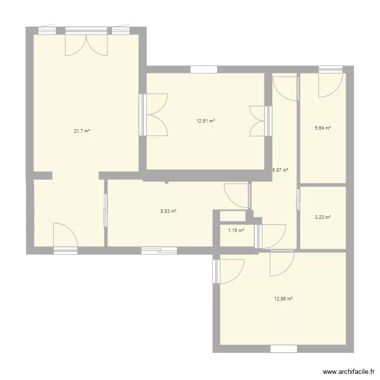 maison 2. Plan de 