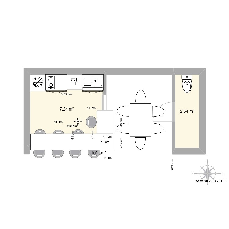 Roussillon RDC. Plan de 0 pièce et 0 m2