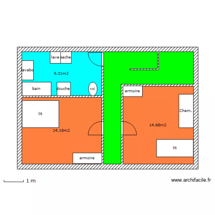 lapleau 1er etage 2. Plan de lapleau 1er etage 2. Plan de