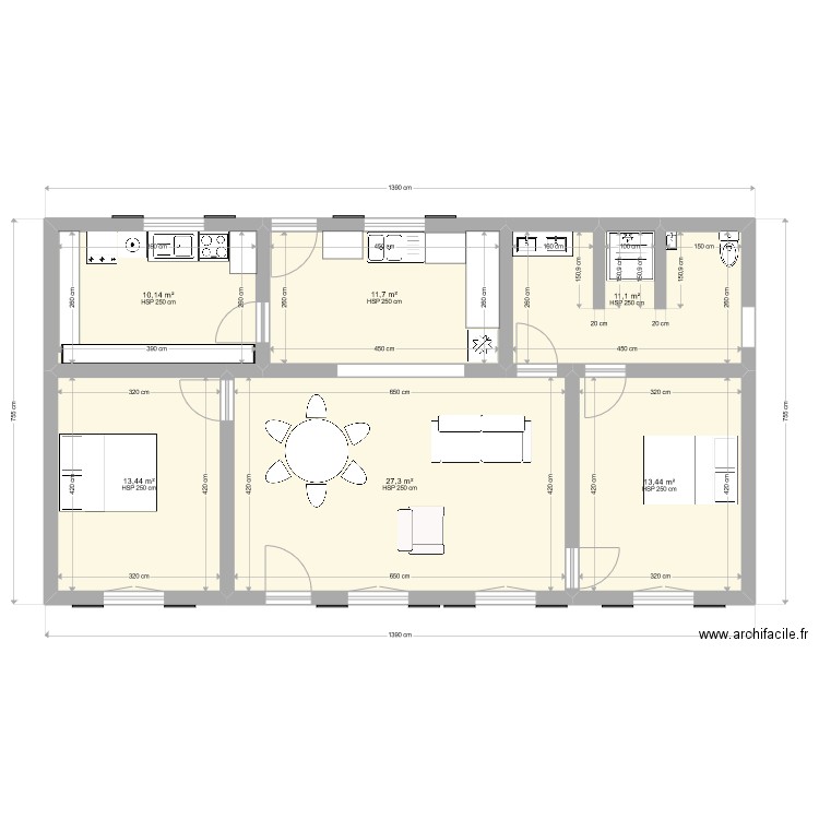 Plan 2023-5cotes juste. Plan de 0 pièce et 0 m2