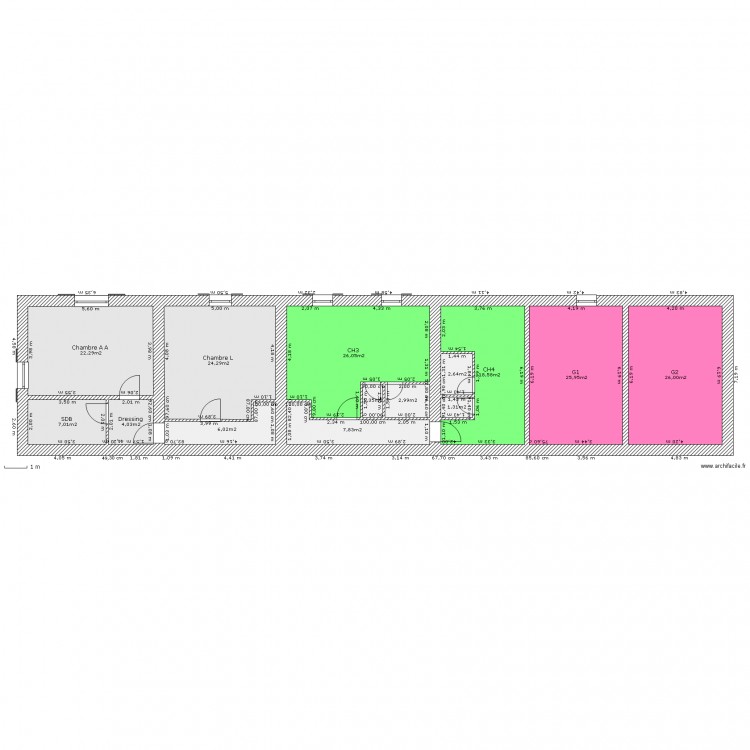 La Ver etage 02. Plan de 0 pièce et 0 m2