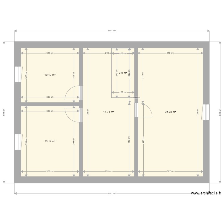 davies chêne v3. Plan de 0 pièce et 0 m2