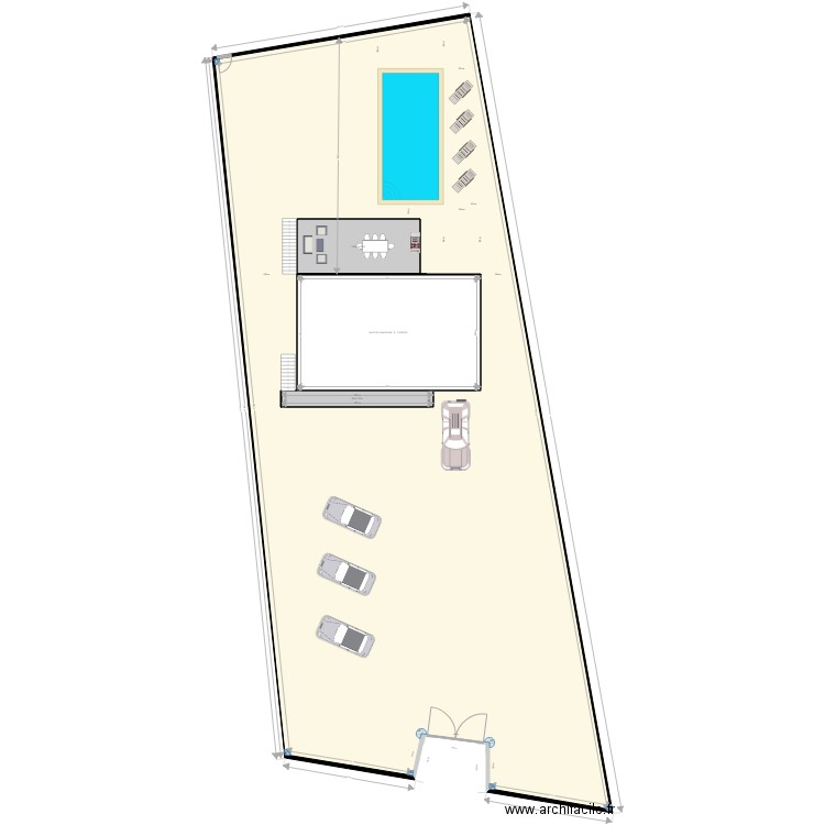 MAISON THIERRY FABIENNE PLAN N 6. Plan de 0 pièce et 0 m2