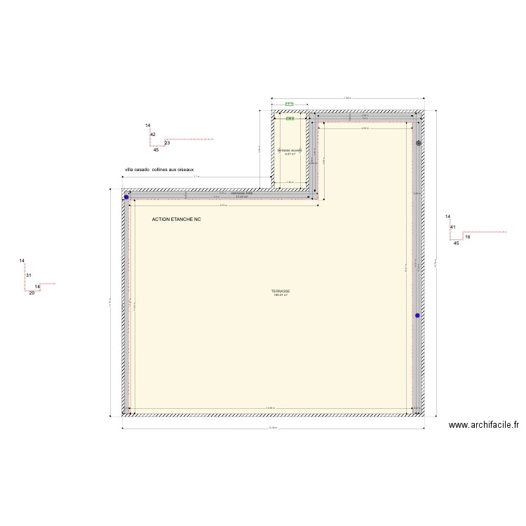 VILLA CASADO collines aux oiseaux. Plan de 0 pièce et 0 m2