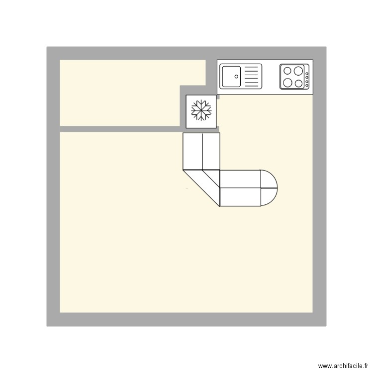 cagnes cuisine. Plan de 0 pièce et 0 m2