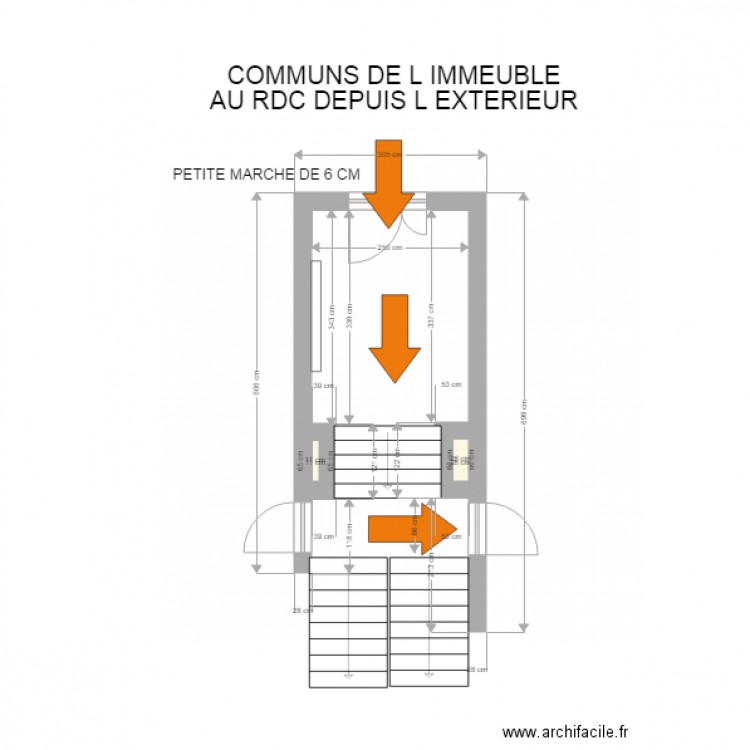 IMMEUBLE EDEN COMMUN RDC. Plan de 0 pièce et 0 m2