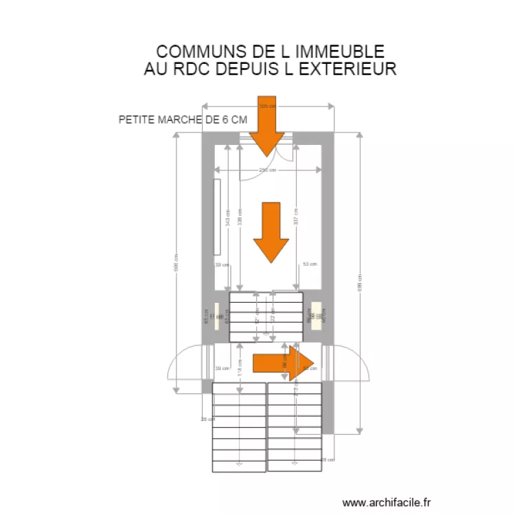 IMMEUBLE EDEN COMMUN RDC. Plan de IMMEUBLE EDEN COMMUN RDC. Plan de