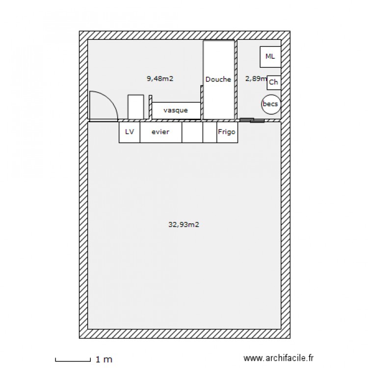 alex. Plan de 0 pièce et 0 m2