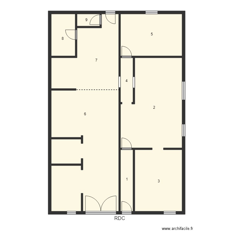 185011 BASTIN BAUER. Plan de 0 pièce et 0 m2