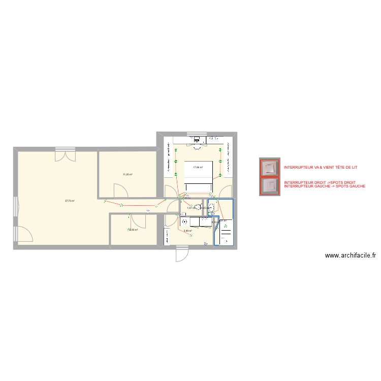 Arago. Plan de 0 pièce et 0 m2