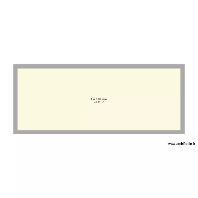 Haut Caluire. Plan de 