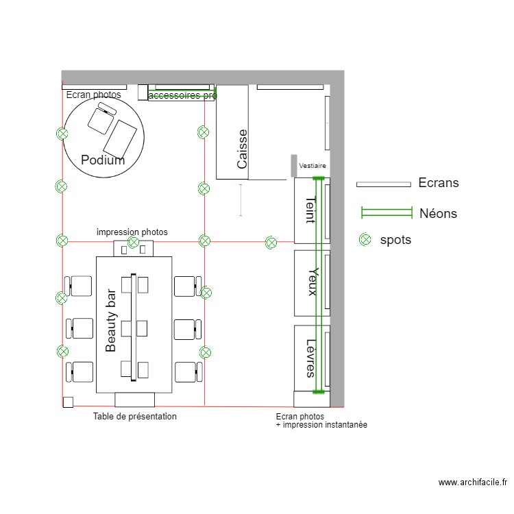 stand NYX dernière version. Plan de 0 pièce et 0 m2