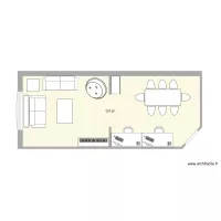 Petit salon et salle &agrave; manger