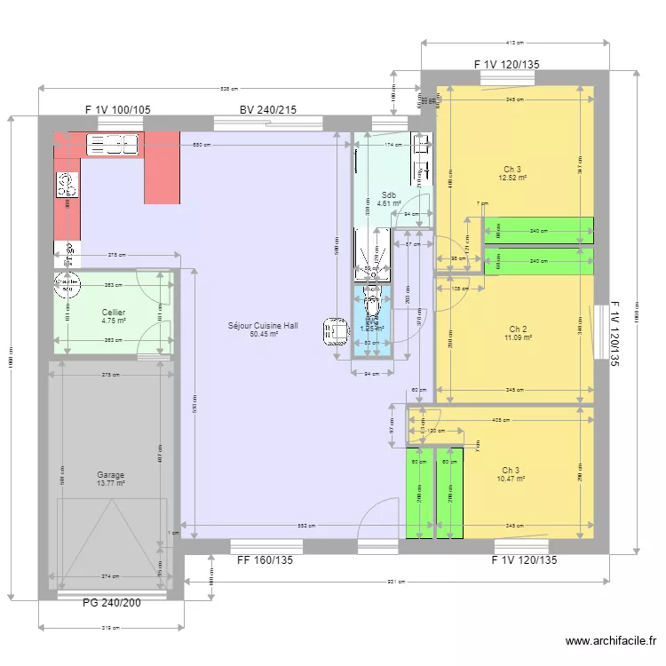 LEBOEUF PP. Plan de 