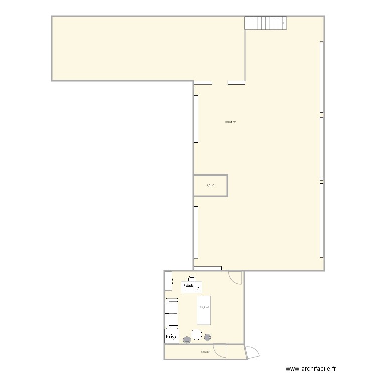 perquiz garage. Plan de 0 pièce et 0 m2