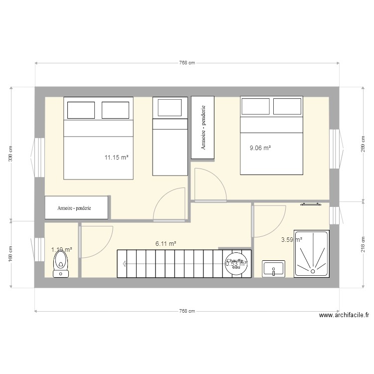 Corse Eddy. Plan de 0 pièce et 0 m2