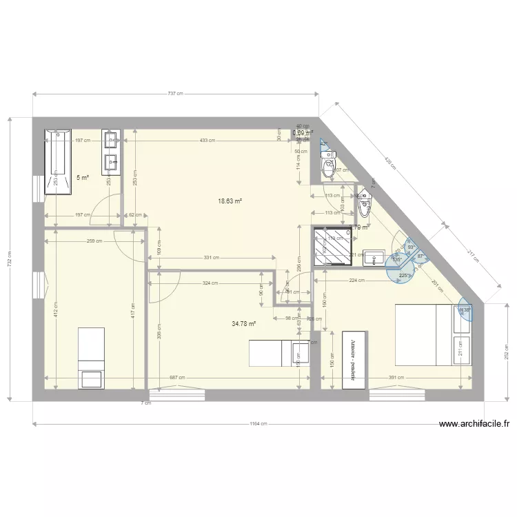 ETAGE 1 opt 31. Plan de ETAGE 1 opt 31. Plan de