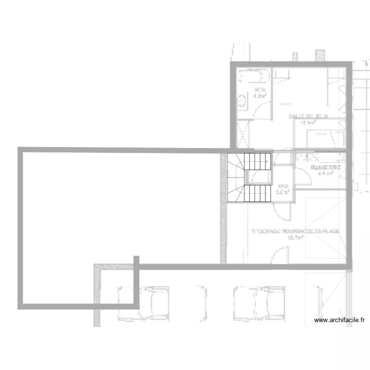 Muscadelle dapres esquisse Hugo. Plan de 