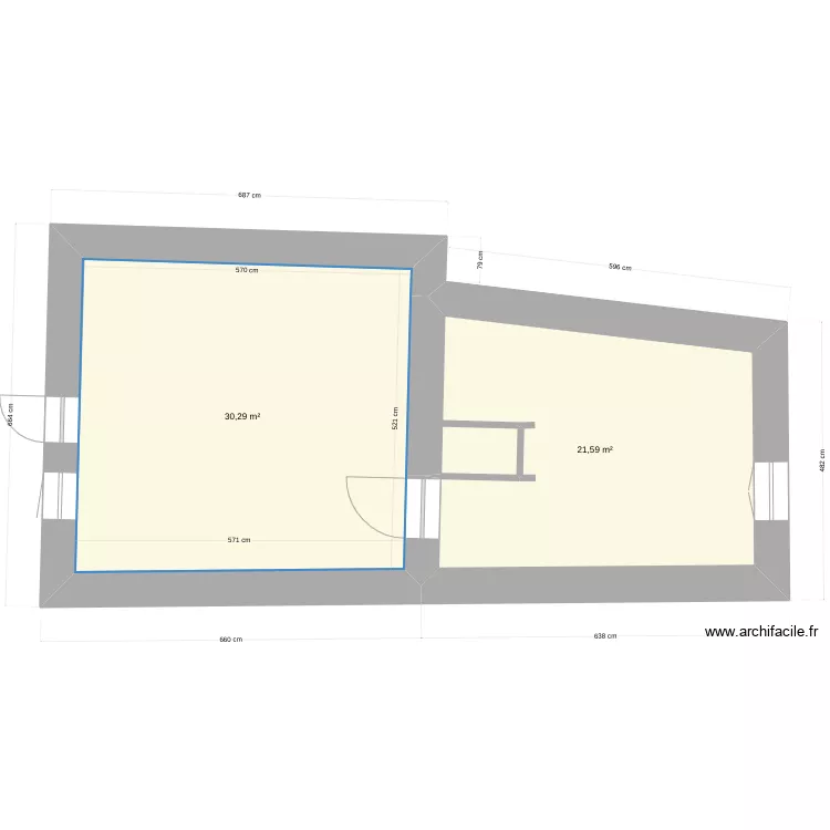 maison christophe. Plan de 