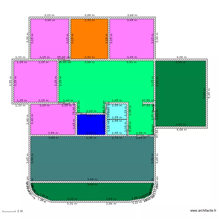 etage. Plan de etage. Plan de