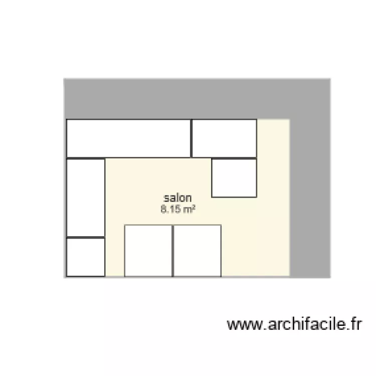 salon. Plan de salon. Plan de