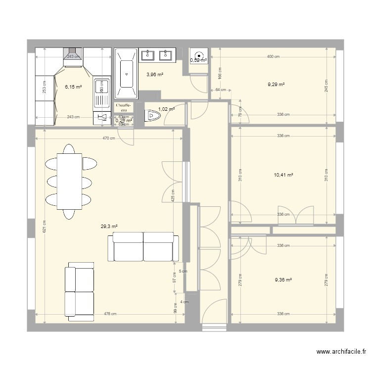 LouisThevenetCxRousse. Plan de 0 pièce et 0 m2