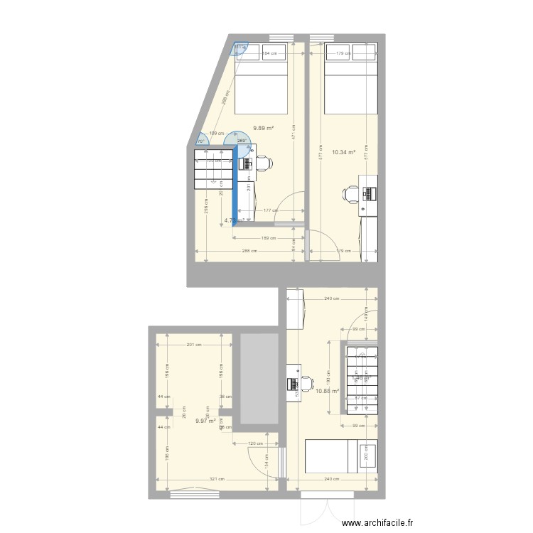 bajcsy 21 RENOVATION. Plan de 0 pièce et 0 m2