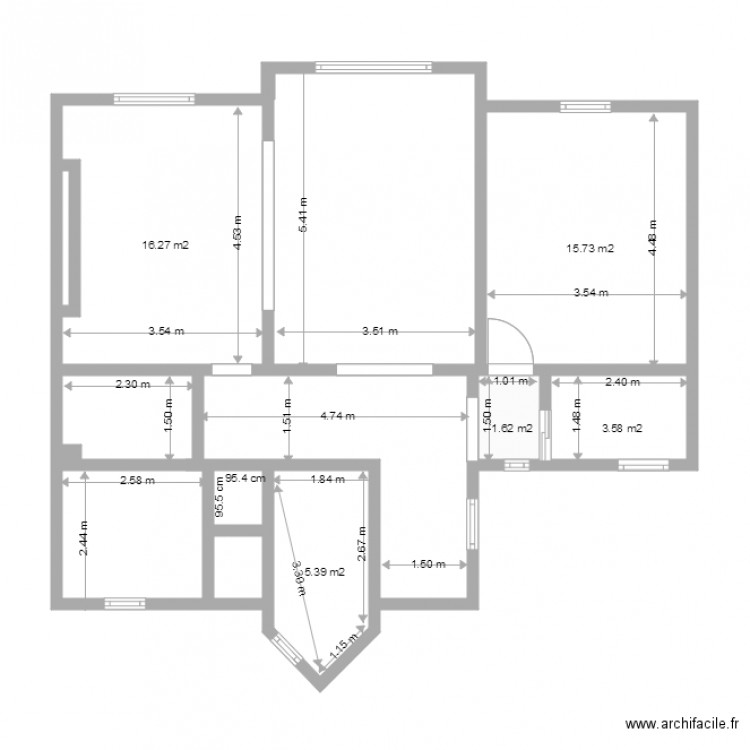 neuville. Plan de 0 pièce et 0 m2