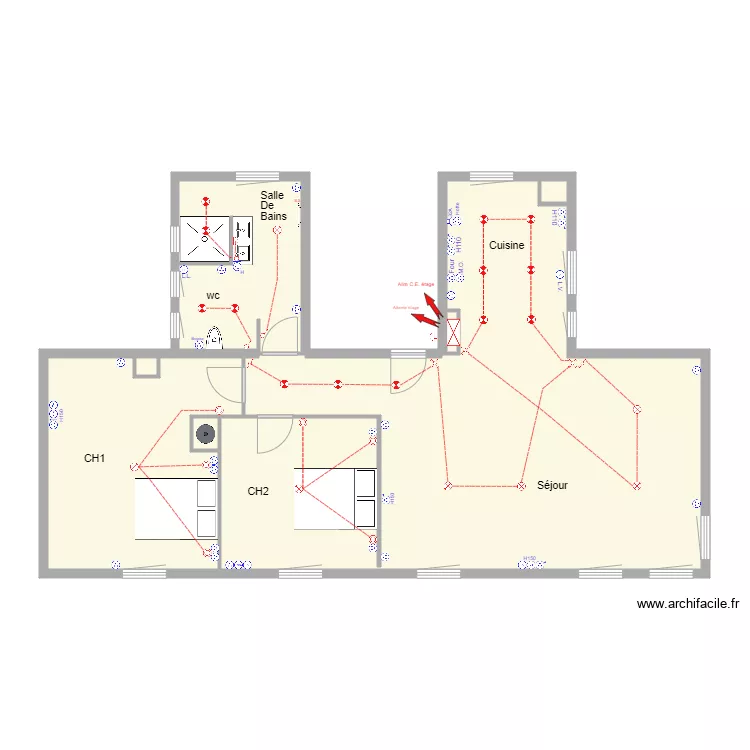Thonon. Plan de Thonon. Plan de