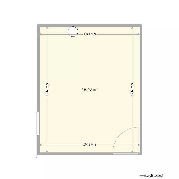 BUREAU RH. Plan de 